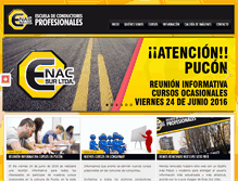Tablet Screenshot of entemuco.cl